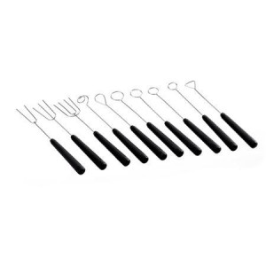 Stainless Steel Praline Fork - Set of 10 pieces - Img 2