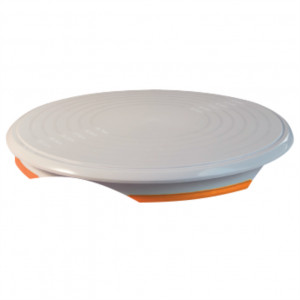 Suport Rotativ Decor Tort, Material Plastic, Ø 30.5 x H 3.2 cm