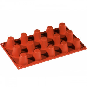 Szilikon Baba forma Ø3.5xh3.8cm, 15 üreggel