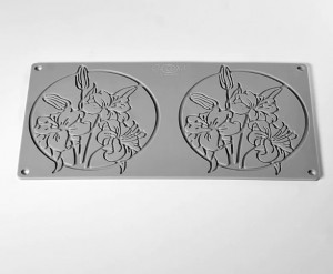 Szilikon forma Gourmand Floral 14 × 15,3 × H 2 cm, 2 üregű szilikon forma - Img 3
