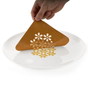 Szilikon forma Silikomart NaturaE Decor Virágok Ø 10 x H 0,1 cm, 2 db-os készlet - Img 4