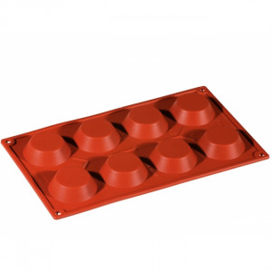 Szilikon forma Tarte Mignon Ø6xh1.7cm, 8 üreggel