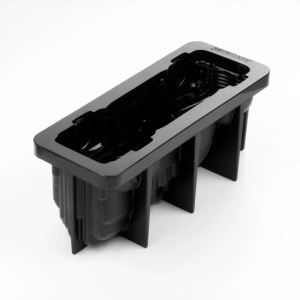 Szilikon tortaforma 3D karácsonyi torta gép 25 x 8,7 x H 11,1 cm, 1340 ml - Img 2