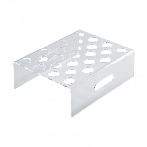 Transp plexitartó, 25 jégkrém CLP, vitrinhez, zöld színű