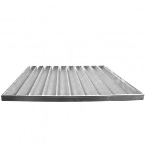 Tray Baguette 80 x 60 cm - 10 Cross Channel, Welded Frame - Img 2