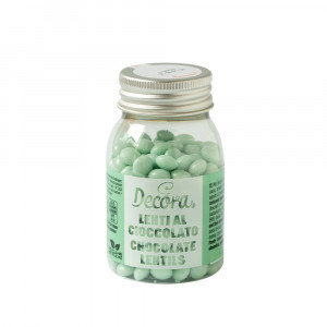 Vernil Chocolate Flattened Pearls Ø 10 mm, 80 gr - Img 1