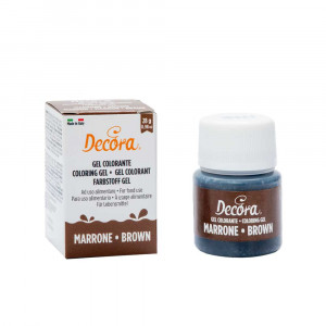 Гел за оцветяване на храни, кафяв, 28 gr - Img 1