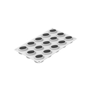Кафе 5,8 x 3,8 x H 2,6 cm - Силиконова чаша за еднократна употреба, 15 кухини x 30 ml + резец - Img 4