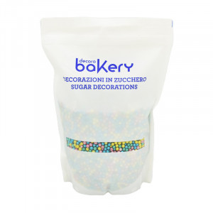 Метални перли ColourMix Metallic Sugar Pearls Ø 5 мм, 1 кг - Img 2