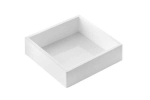 Силиконова форма за торта 16 x 16 x H 5 cm, обем 1273 ml