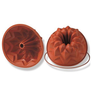 Силиконова форма Star Bundt Cake Star Bundt Ø24xH10cm, с пръстен - Img 2