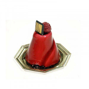 Силиконова форма Vulcano small Ø3.5xH3.1cm, 24 кухини (SF095) - Img 2