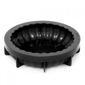 Силиконов калъп за 3D торта Plissee Ø18xH4.7cm - Img 2