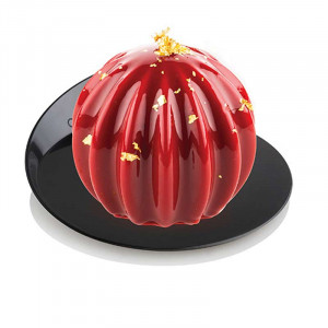 Силициева форма Supernova 3D, Ø 6,4 x H 5,6 cm, 6 кухини, 105 ml - Img 3