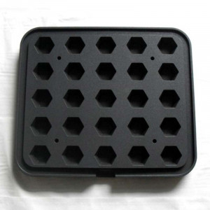 Форма Cookmatic Cookmatic Модел 14 Профил с мрежа, 4,6 - 3,1 x 2,7 - 4 x H 2,5 cm, 25 кухини - Img 3