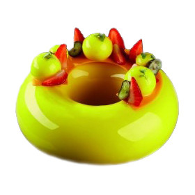 3D szilikon tortaforma 3D galaxis Ø18xH5.5cm