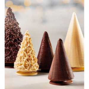 Brad Christmas Cone 3D, Ø8.3xh14cm - Matrite Plastic Kit 4 Subjects - Img 2
