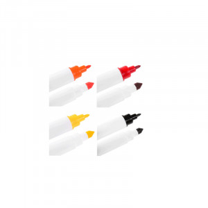 Carioca Decor Mixed Colours, 2 Thin / Thick Writing Heads, Set 8 pcs - Img 3