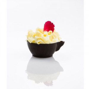 Cescute Dark Chocolate Dark Chocolate Coffee Dobla, Ø 5 x H 2 cm, 980 gr, 168 pcs - Img 2