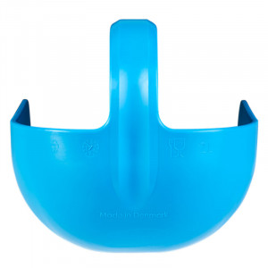 Chair with Rounded Base 2 Litres, Plastic Material Blue, L 27 cm - Img 6