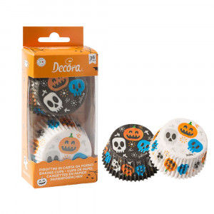 Chese L Halloween paper, Ø 5 x H 3.2 cm, 36 pcs - Img 1