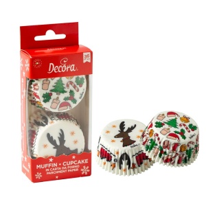 Chese L Paper Christmas paper, Ø 5 x H 3.2 cm, 36 pieces