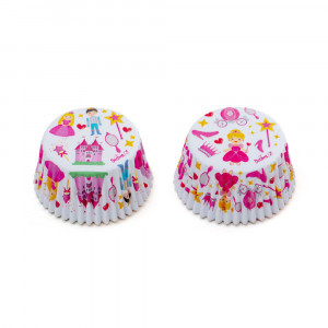Chese L Paper Paper Princess Model, R 5 x H 3.2 cm, 36 pcs - Img 1