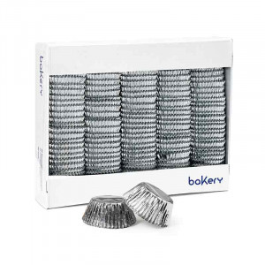 Chese L Paper Silver, Ø 5 x H 3.2 cm, 2000 pcs - Img 1