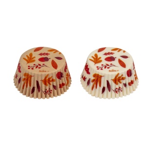 Chese L papír Őszi minta Ø 5 x H 3,2 cm, 36 darab - Img 3