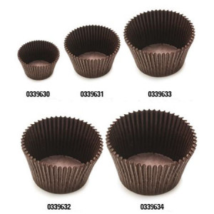 Chese XL Brown Paper, R 5.5 x H 4.5 cm, 60 pcs - Img 5