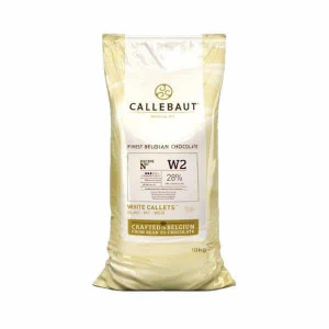 Ciocolata Alba Dropsuri 28% Barry Callebaut, 10 kg