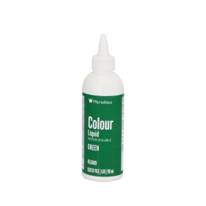 Colorant Alimentar Lichid Hidrosolubil, Verde fara E171, 190 ml