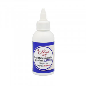 Colorant Alimentar Lichid Liposolubil, Albastru, 100 ml, Azo Free