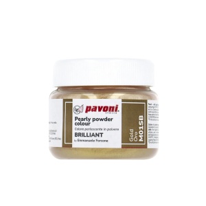 Colorant Alimentar Liposolubil Pudra Auriu fara E171, 40 gr