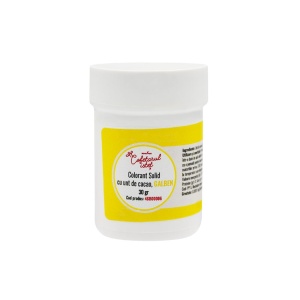 Colorant Solid cu unt cacao Galben, 30 gr