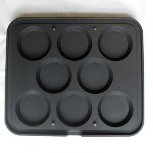 Cookmatic szerszám Cookmatic 6-os modell recézett profil, Ø 7,8 - 9,8 x H 1,7 cm, 8 üreggel - Img 4