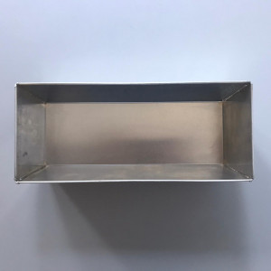 Cozonac tálca, kenyér, hullámos peremmel, 31 x 13 x H 8 cm, hegesztett alumíniumból készült - Img 4