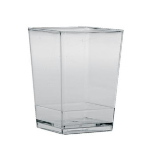 Cube Tumbler 175 ml, 5.5 x 5.5 x H 8 cm, Set 100 pcs
