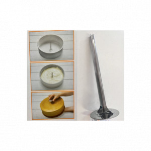 Cui Inox Difuzare Caldura si Coacere Uniforma, Ø 4 x H 11.5 cm - Img 3