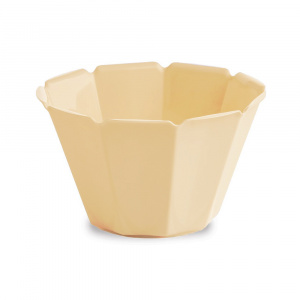 Cupe Inghetata Plastic Reutilizabil Gemma Galben, Ø 13.5 x H 7.48 cm, 550 ml, Set 100 buc