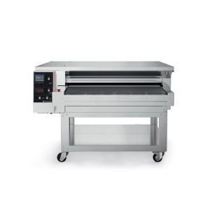 Cuptor tunel pentru pizza, 200 pizza Ø35 cm/ora, temperatura 450⁰C, cu banda de incarcare, model Dragon 80, Pizza Group