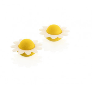 Daisy Daisy Daisy Daisy szilikon forma Ø 5,8 x H 4,1 cm, 8 üreg x 62 ml + vágóeszköz
