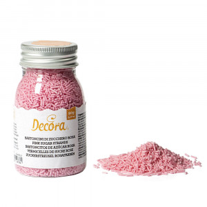 Decor Bastonase Zahar Roz, 90 gr