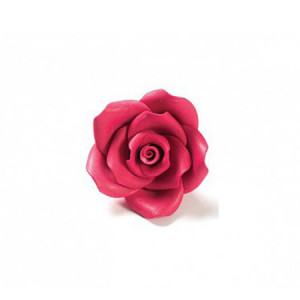 Decor Sugar - Fuchsia Roses - Fuchsia Roses R 5cm, 24 pack