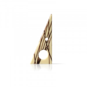 Decoratiuni de Ciocolata Alba Tramontana Dobla, 9.6 x 4.5 cm, 530 gr, 131 Buc