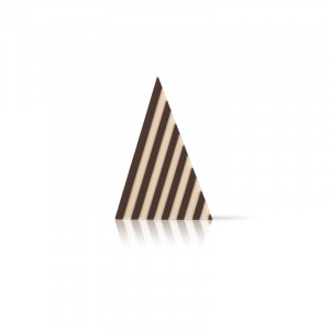 Decoratiuni de Ciocolata Domino Alb - Negru Dobla, 3.4 x 3.9 cm, 590 gr, 314 buc - Img 1