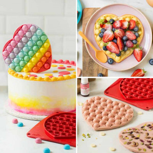 DecorPop Силикон DecorPop Полусферична форма Ø 1,6 cm Ядро Ø 15 cm - Img 2