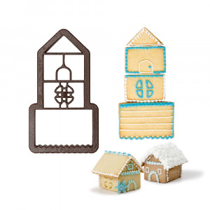 Decupator Пластмасов декупатор 3D 3D къщичка за игра, 5,5 x 4,5 x H 5 cm - Img 3