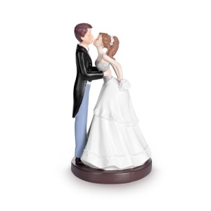 Ehetetlen figura Vőlegény és menyasszony H 17 cm