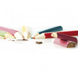 Foil moulds Termoform. Large pencils 22cm, 6 colours, 12 pcs - Img 3